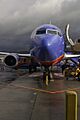 Southwest 737 At Burbank