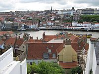 Archivo:Whitby and River Esk from East