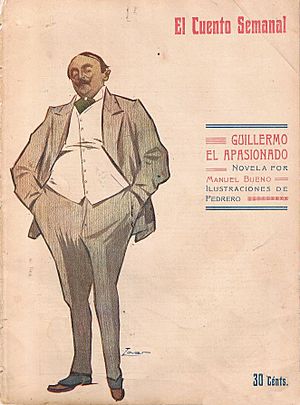 Archivo:1907-04-05, El Cuento Semanal, Guillermo el Apasionado, de Manuel Bueno, Tovar