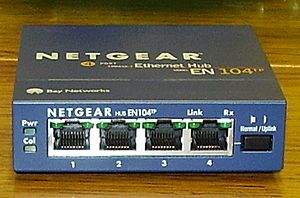 Archivo:4 port netgear ethernet hub