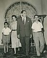 Arturo Uslar Pietri y familia (1950)