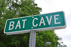 Bat Cave Sign.JPG