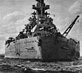 Bismarck astern