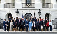 Archivo:Cabinet members of Joe Biden