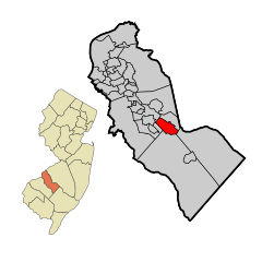 Camden County New Jersey Incorporated and Unincorporated areas Berlin Highlighted.svg