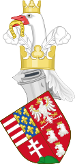 Coat of Arms of Louis the Great (Gelre Armorial).svg