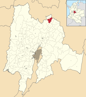 Susa ubicada en Cundinamarca