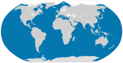 Distribución mundial de la orca