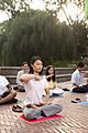 Falun Gong Meditation in Manhattan New York