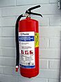 Fire extinguisher by Presto
