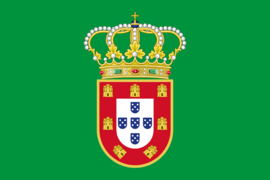 Flag Peter II of Portugal