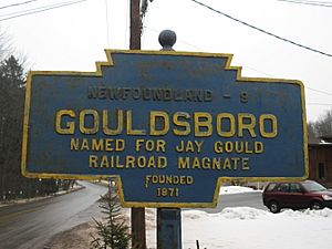 Archivo:Gouldsboro, PA Keystone Marker