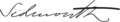 Henry Addington, 1st Viscount Sidmouth Signature