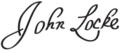 John Locke Signature