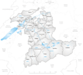 Karte Kanton Bern Bezirke