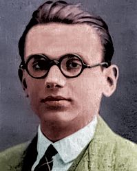 Archivo:Kurt gödel colorized