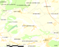 Map commune FR insee code 62008