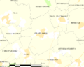 Map commune FR insee code 62477