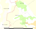 Map commune FR insee code 62891