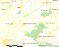 Map commune FR insee code 72197