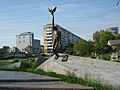 Monument of 20000 Jews shot by Germans in 1943 in Dnipropetrovsk -Energetichna street-, Ukraine -10-