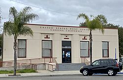 Post office Gardena Boulevard California 1939 New Deal Treasury Art Deco Section of Fine Arts 08.jpg