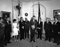 President John F. Kennedy Meets with Alliance for Progress Representatives from Latin America 04