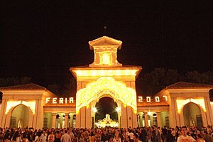 Archivo:Puerta de Hierros Recinto Ferial de Albacete