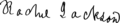 Rachel Jackson Signature