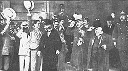 Archivo:Saenz Peña y Arias en 1912