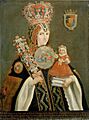 Sor Juana de la Cruz, great-granddaughter of Hernán Cortés