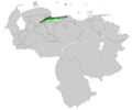 Tangara rufigenis map