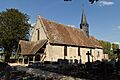 Vue sud-ouest de l'église Notre-Dame (Ouilly-le-Vicomte, Calvados, France)