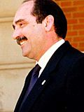 Archivo:(Sergio Marqués) José María Aznar recibe al presidente del Principado de Asturias. Pool Moncloa. 4 de junio de 1996 (cropped)