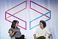 Abbi Jacobson and Ilana Glazer at Internet Week 06