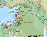 Ancient Levant routes-es