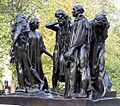 Auguste Rodin-Burghers of Calais London (photo)