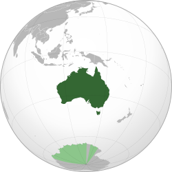 Australia with AAT (orthographic projection).svg