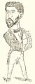Autocaricatura de José Alonso y Trelles (01-09-1895)