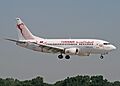 Boeing 737-500 Tunisair TS-IOI