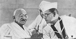 Archivo:Bose Gandhi 1938