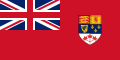 Canadian Red Ensign (1957-1965)