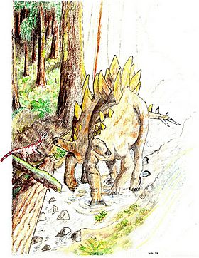 Archivo:Coelurus stegosaurus