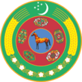 Emblem of Turkmenistan 2000-2003