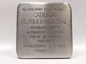 Archivo:Flaquer Pascual Catalina - Stolpersteine
