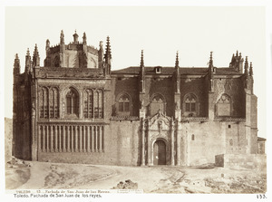 Archivo:Fotografi av Toledo. Fachada de San Juan de los Reyes - Hallwylska museet - 105186