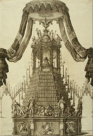 Archivo:Francesc Gazan - Tomb of Charles II - Google Art Project