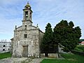 Iglesia de Santiago de Mens (fachada principal)