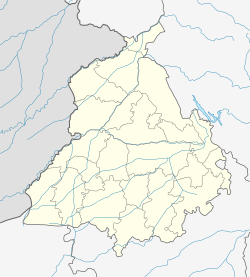 Ludhiāna ubicada en Punyab (India)