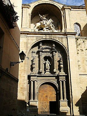 Archivo:Logroño - Iglesia de Santiago 01